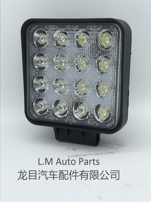 廠家直銷LED工作燈/越野車燈/工程車燈 射燈 方形48W