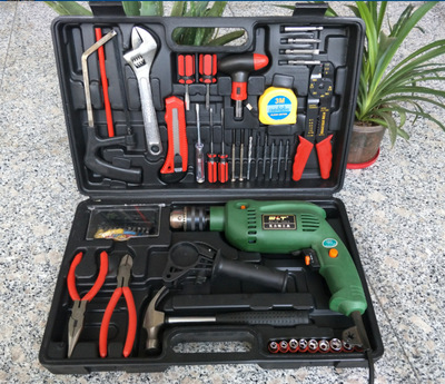 246件套沖擊電鉆套裝工具、電動工具、生產(chǎn)廠家直銷