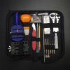 廠家直銷鐘表工具組合套裝 便攜大容量修表工具包 修表工具套裝