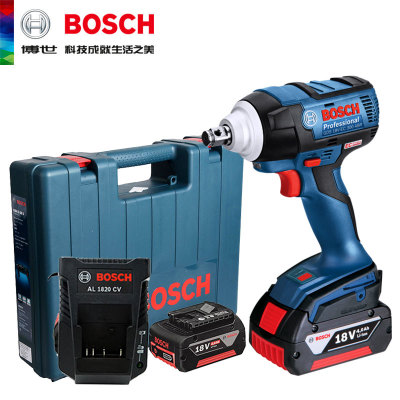 博世充電電動(dòng)沖擊扳手GDS18V-EC300ABR無刷雙電池套筒扳手
