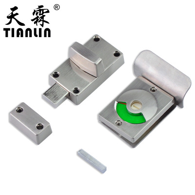 廠家直銷 不銹鋼指示鎖 隔斷指示鎖 衛(wèi)生間指示門(mén)鎖 多規(guī)格