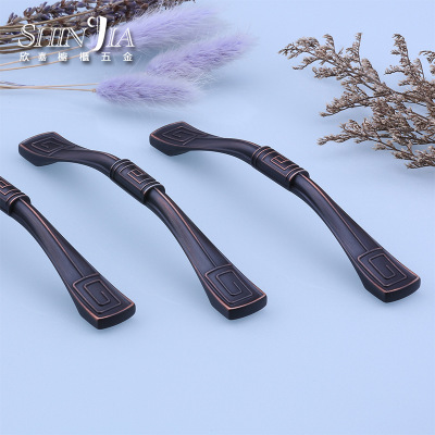 欣嘉 拉手廠五金拉手抽屜拉手櫥柜拉手黑色拉手家具五金配件