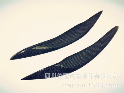 專業(yè)定制汽車改裝配件 廠家直銷 寶馬F10碳纖維燈眉