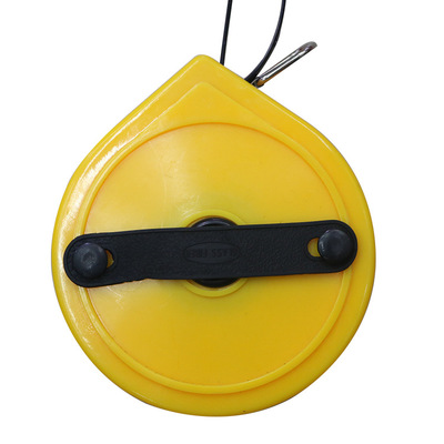 手搖式測量卷尺 ABS纖維圓盤皮卷尺 工程測繪卷尺防水超韌性皮尺