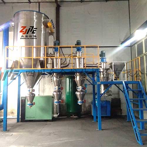 惰性氣體保護(hù)粉碎分級(jí)機(jī)-眾金粉體設(shè)備