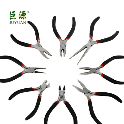 定制DIY手工飾品迷你鉗 雙簧8件套珠寶鉗飾品配件工具尖嘴鉗子