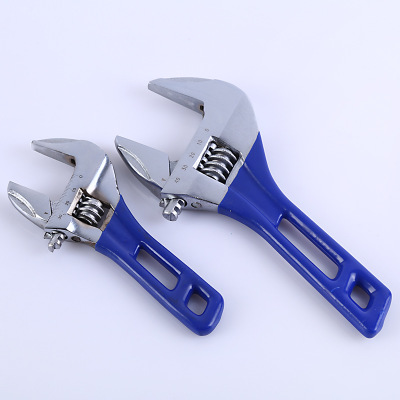 英博6寸/8寸大開口 輕型活扳手 合金鋼高精鋼扳 空調(diào)衛(wèi)浴維修扳手