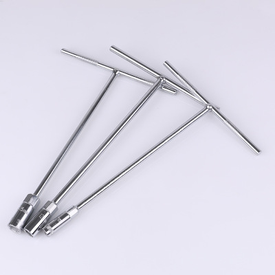 供應(yīng)電鍍T型套筒扳手 外六角加長快速扳手 拋光耐用省力丁型扳手 一件代發(fā)