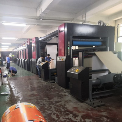 【水冷UV固化機(jī)】配套青州神工柔印機(jī)（印刷速度250米分鐘）