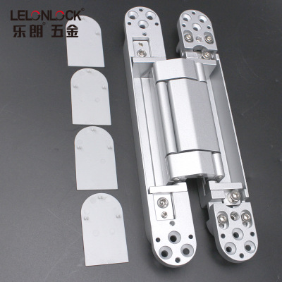 承重120KG鋅合金三維可調(diào)合頁(yè)隱形鉸鏈歐式十字形暗鉸暗藏式門鉸