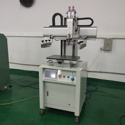 伺服立式平面絲印機 平面絲網(wǎng)印刷機 電動平面印刷機