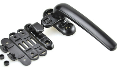 廠家直銷平開窗執(zhí)手七字執(zhí)手兩點鎖鋁傳動桿鎖盒鎖具供應(yīng)批發(fā)