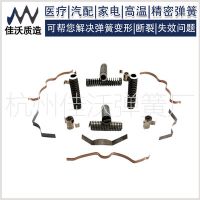 廠家定做環(huán)形彈簧圈快速接頭屏蔽彈簧油密封彈簧上海嘉興精密彈簧