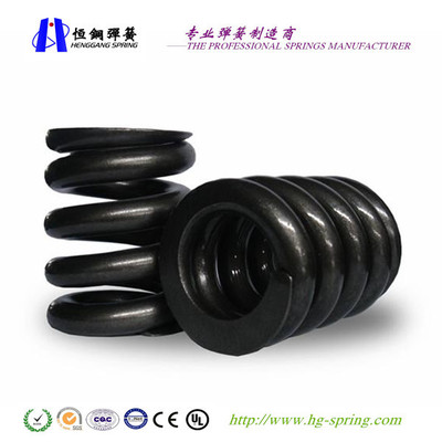 供應(yīng)大彈簧，熱卷彈簧，工程機(jī)械彈簧60Si2MnA/50CrVA 材質(zhì)
