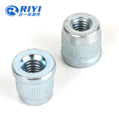 廠家供應(yīng) 英制BS1/2-12美制滾花螺母 支持訂做非標(biāo)螺母 支持定做