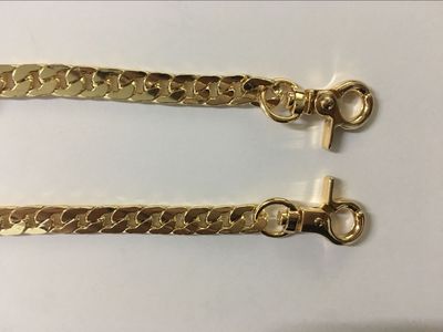 高級特A NK 扁鏈 出口品質(zhì) 顏色持久不易褪色 口金包鏈子 金屬鏈