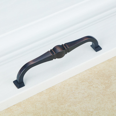 歐式黑紅古拉手 抽屜家具五金門把手 現(xiàn)代簡(jiǎn)約櫥柜拉手
