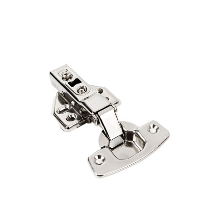 五金不銹鋼液壓鉸鏈 煙斗鉸櫥柜衣柜緩沖合頁(yè)1.5mm