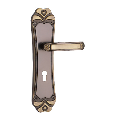 歐式時尚房門執(zhí)手鎖 堅固耐用臥室木門鎖 室內門鋅合金五金鎖具