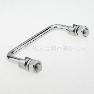 鐵鍍鉻拉手 工具箱活動(dòng)把手 五金工業(yè)弓型拉手 506光電柜門(mén)