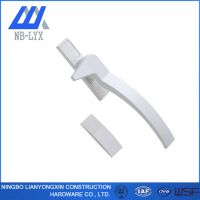 廠家直銷 七字執(zhí)手鋁合金平開(kāi)窗把手 門(mén)窗配件 單點(diǎn)高執(zhí)手