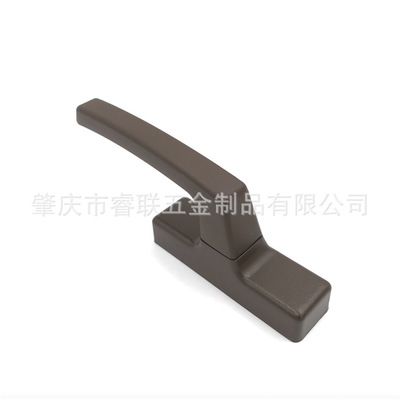 熱銷簡約風(fēng)鋅合金執(zhí)手 鋁合金窗彎柄把手 一件可發(fā)