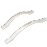 古帝歐式金加銀抽屜柜門把手 衣柜櫥柜拉手 單孔拉手