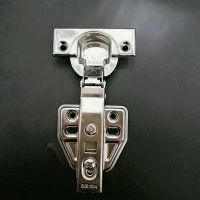 不銹鋼飛機(jī)合頁液壓緩沖鉸鏈靜音阻尼鉸鏈煙斗櫥柜門鉸鏈五金配件