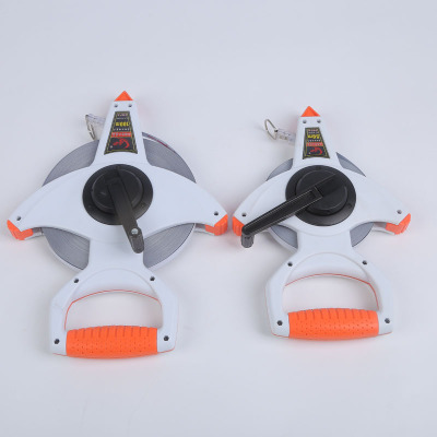 廠家供應(yīng)塑架尺尼龍防水50米100米ABS塑料鋼架尺塑鋼防摔防水卷尺