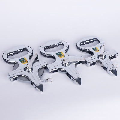 現(xiàn)貨批發(fā)不銹鋼手提鋼架尺 30米50米100米建筑工程測(cè)量鋼尺圓盤尺