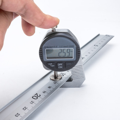 亞馬遜木業(yè)工作鋁合直尺 設(shè)計策劃鋼直尺小學(xué)生文具尺子可定制