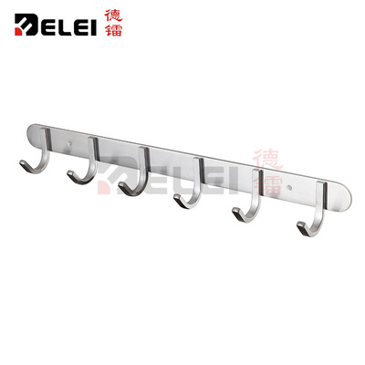 不銹鋼實(shí)心掛鉤 衛(wèi)生間毛巾鉤廚房掛鉤 門前門后衣帽鉤