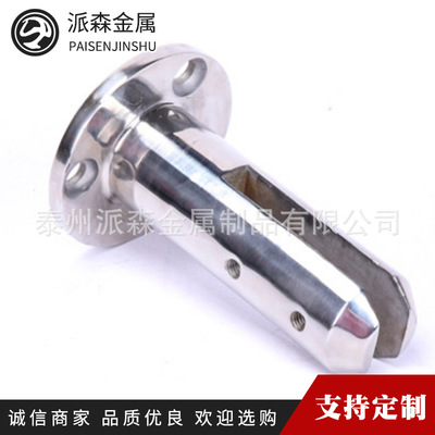 生產(chǎn)304不銹鋼玻璃夾 落地泳池玻璃夾 欄桿立柱玻璃固定夾配件