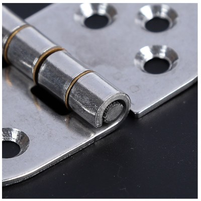 304不銹鋼合頁 不銹鋼窗半圓合頁 40*80*2mm工業(yè)翻板折疊合