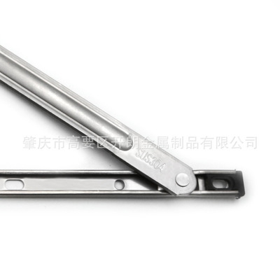 廠家批發(fā)摩擦鉸鏈平開窗玻璃鉸鏈不銹鋼窗撐14寸13.5方平開寬面