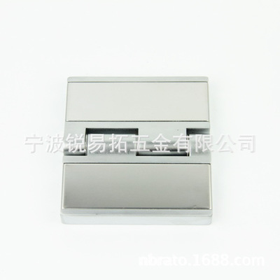 鋅合金材質(zhì)堅(jiān)固耐用銀色多種尺寸重型冷藏門合頁