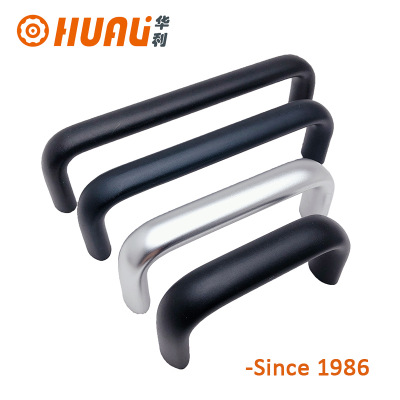 鋁合金橢圓拉手 機械機床配件拉手 U型鋁合金拉手 門窗抽屜拉手