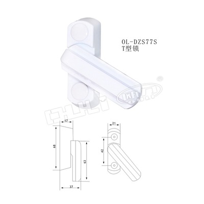 甌力五金 塑鋼窗單點(diǎn)鎖 加重T型鎖 廠家直銷