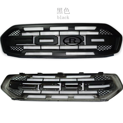 適用福特RANGER T7帶LED燈罩 福特RANGER帶燈大燈罩車身前臉改裝