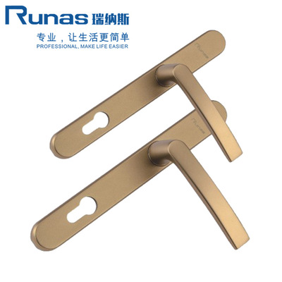 廠家直銷鋁合金雙面執(zhí)手 多點平開門把手 對穿執(zhí)手 歐式把手批發(fā)