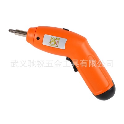 6V電動螺絲批 電動螺絲刀電動起子干電池電批迷你螺絲刀