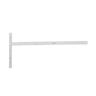 直尺t型防滑安全切割美工丁字廣告防護尺子鋁合金雙刻度裁剪尺