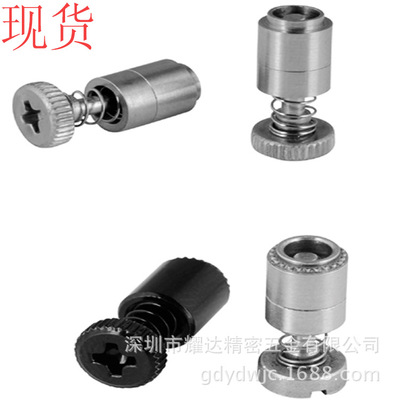 批發(fā)彈簧螺釘PFS2-M3/M4/M5/M6不銹鋼螺絲 一字松不脫螺釘