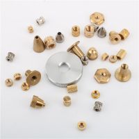 廠家滾花銅螺絲銅卡件銅嵌件注塑銅螺母鑲件套裝五金配件