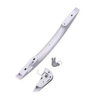 定制生產(chǎn)塑料帶鎖把手 家用電器配套通風(fēng)配件風(fēng)扇冷凝機(jī)開關(guān)拉手