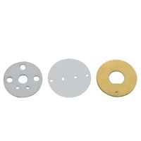 沖床加工件 非標(biāo)定制 圓形銅片五金機(jī)械沖壓件 CNC金屬?zèng)_壓件加工