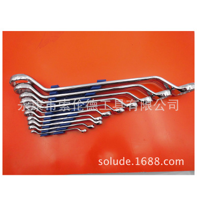 供應(yīng)全拋光鍍鉻雙頭梅花扳手 雙梅花扳手5.5-55