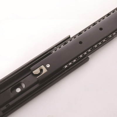 4510/4寸至40寸家具五金配件制品 抽屜滑軌三節(jié)軌道15cm三折導(dǎo)軌