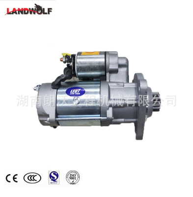 三一挖掘機(jī)配件 原廠起動(dòng)馬達(dá)898141-2061 6D34電機(jī)ME049303