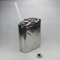 304不銹鋼汽油桶10升20升加厚小柴油壺備用大油罐汽車(chē)裝水存儲(chǔ)酒